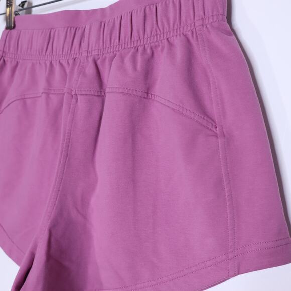 LULULEMON Inner Glow High-Rise Short 3" Velvet Dust Sweatshorts Women's 4 - Picture 6 of 8